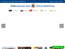 Tablet Screenshot of breintner.com